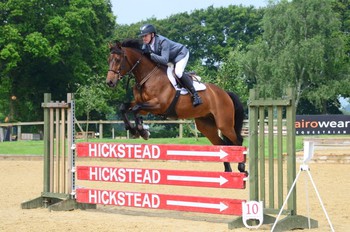 Towcester’s Kerry Brian Hollowell currently leads the British Showjumping East Midlands Region Bronze League 